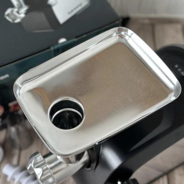 Электромясорубка профессиональная Rainberg RB-673A 3800W с соковыжималкой нержавеющая сталь - фото 2 Электромясорубка профессиональная Rainberg RB-673A 3800W с соковыжималкой нержавеющая сталь - фото 2