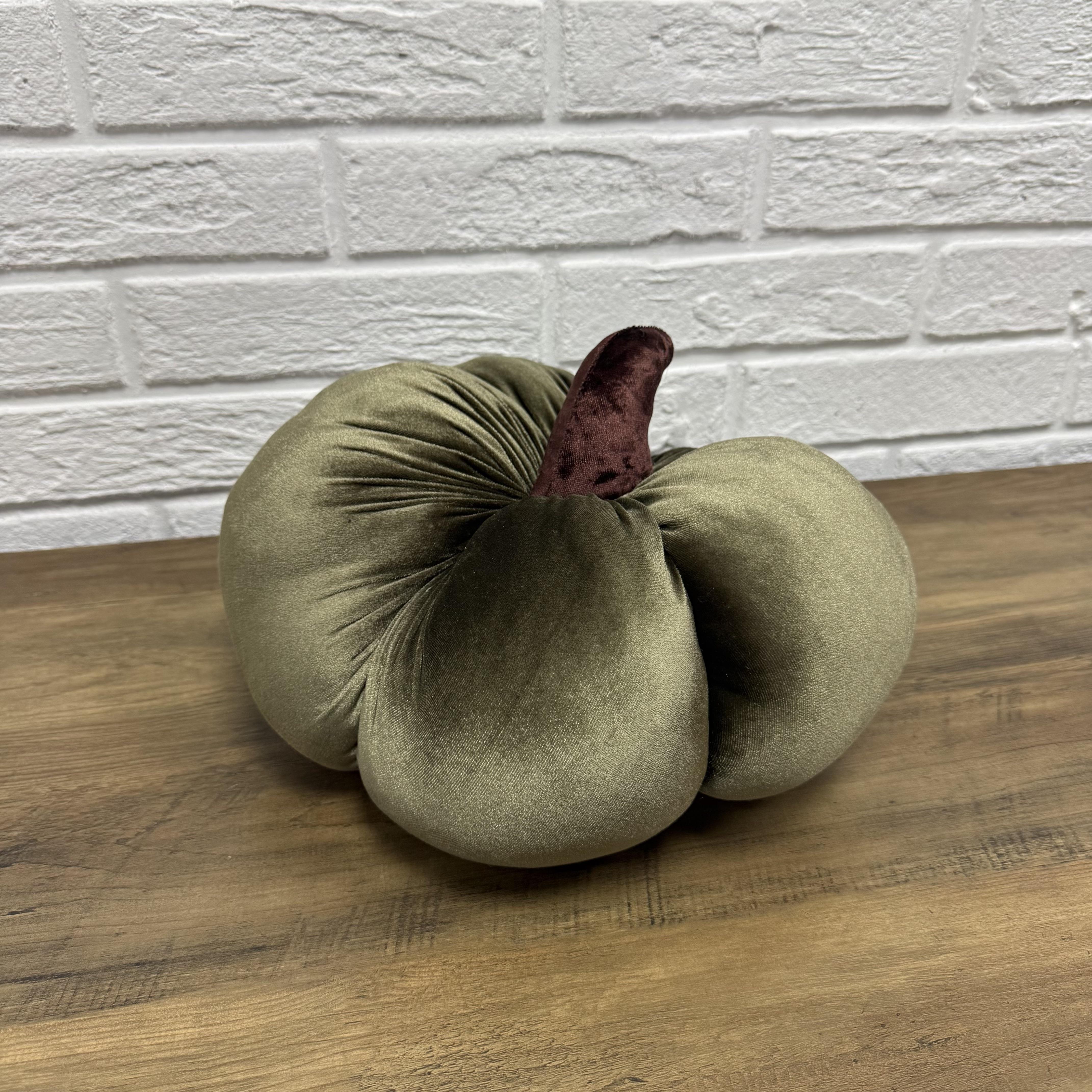 Подушка Comfort Home тыква декоративная велюровая мерцающая Ø 40 см