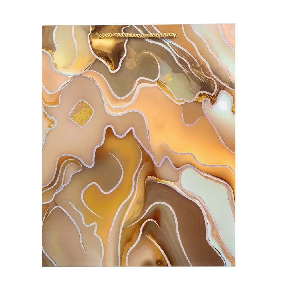 Набор подарочных пакетов Elisey Незабываемые моменты 26х32 см 4 шт. Бежевый (9069-030)