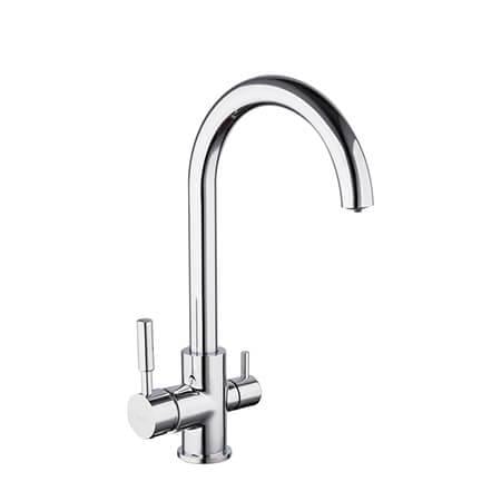 Змішувач для кухні Frap H52 F4352 1033760 на дві води Хром (102262) Змішувач для кухні Frap H52 F4352 1033760 на дві води Хром (102262)