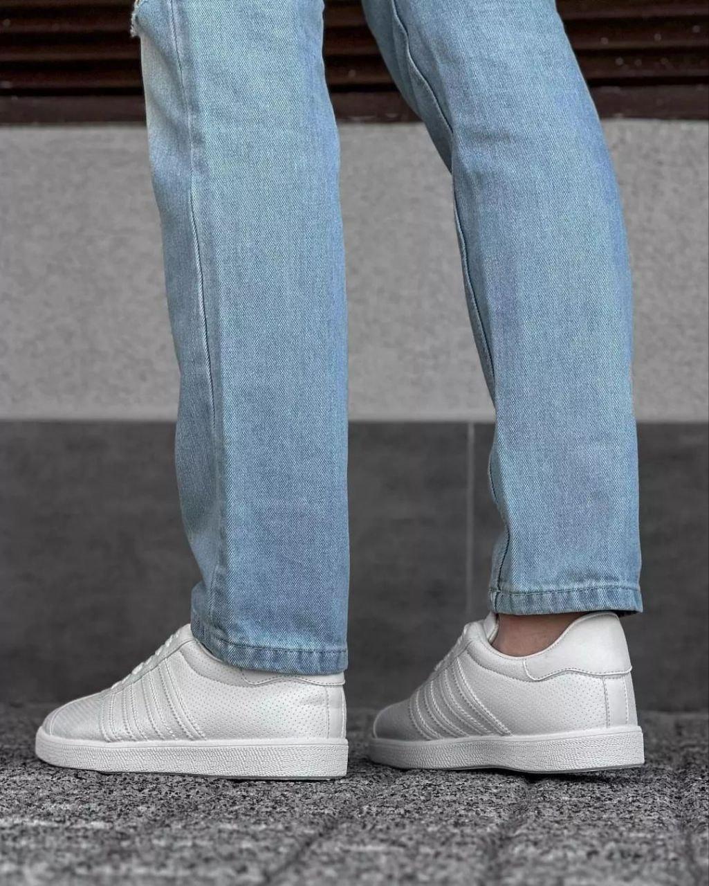 Кеди чоловічі Violeta р. 43 Білий (KD-011) - фото 4