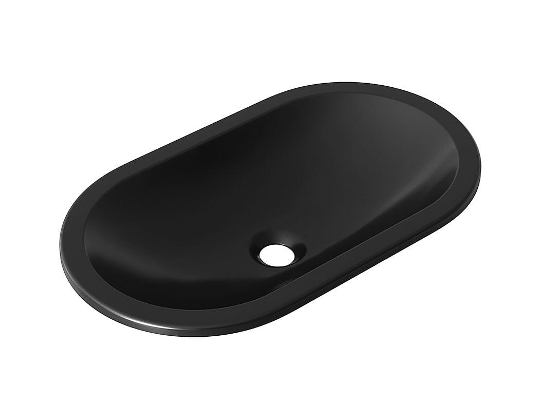 Умывальник накладной Luxor Dio Low Black (31437773)