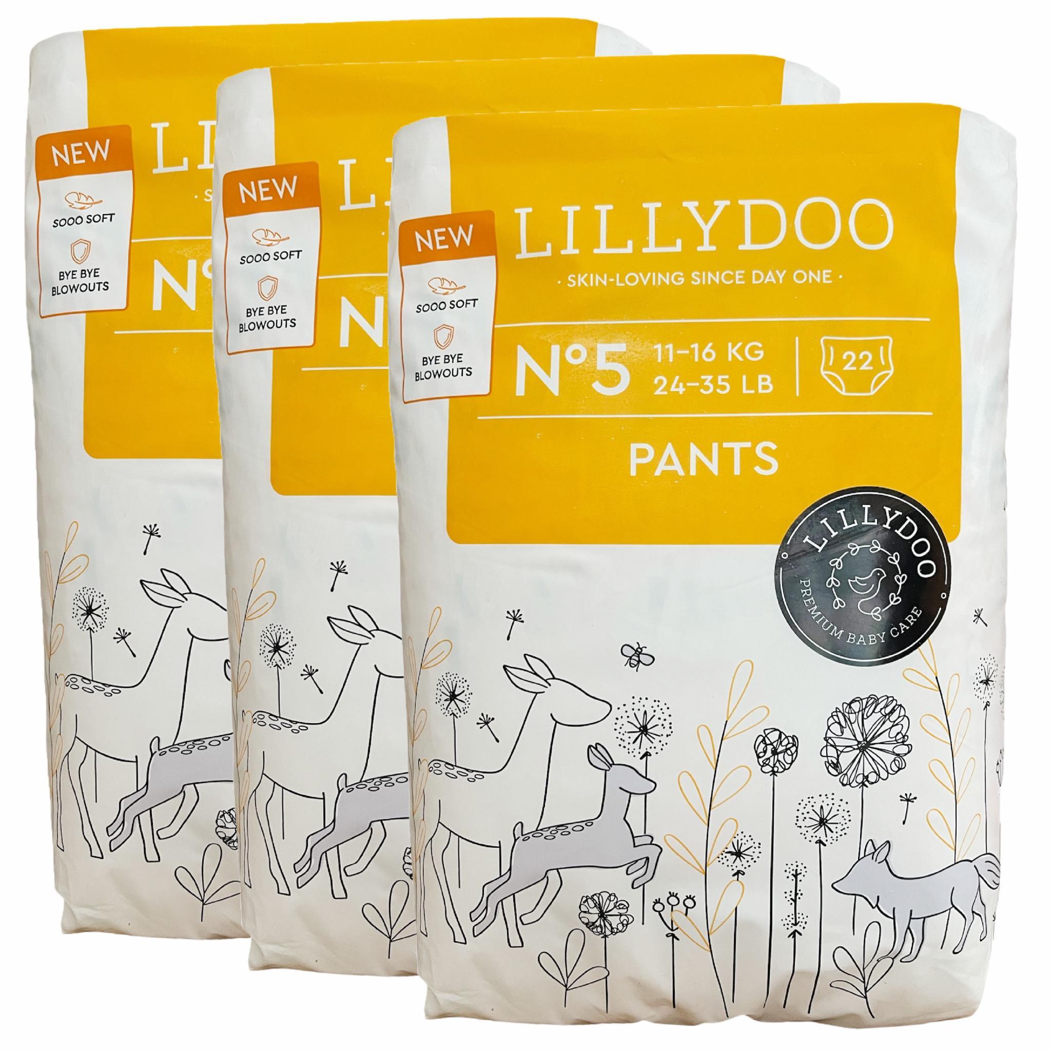 Подгузники-трусики Lillydoo 5 11-16 кг 66 шт. (110639542)