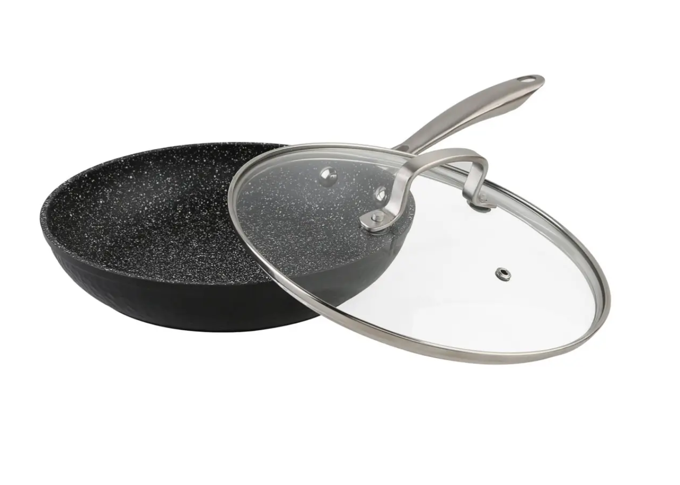 Сковорода с крышкой Edenberg EB-3346 с антипригарным мраморным покрытием 20 см (PTLNN-014) Сковорода с крышкой Edenberg EB-3346 с антипригарным мраморным покрытием 20 см (PTLNN-014)