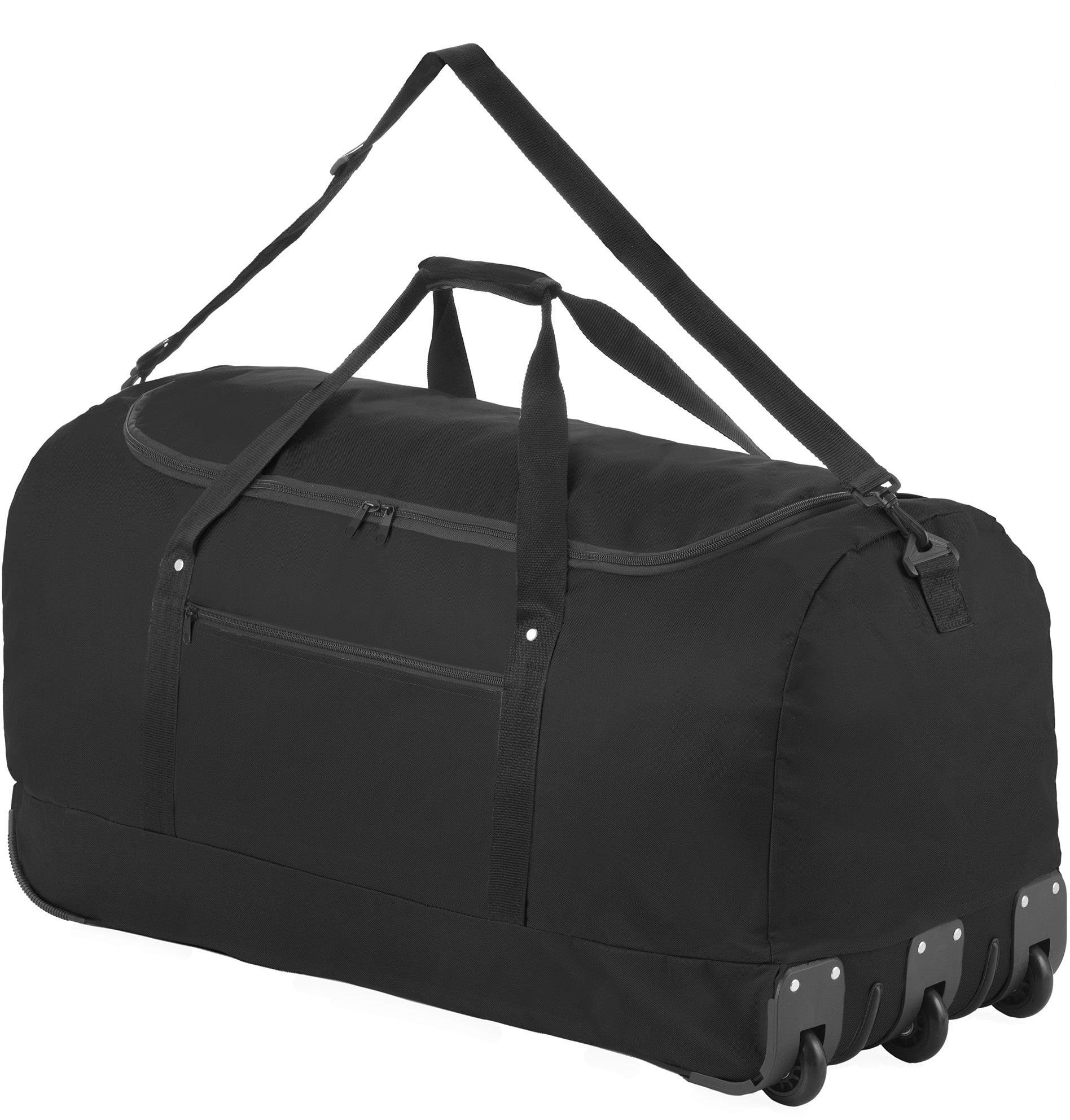 Сумка дорожная на колесах TravelZ Wheelbag 100 Liter Black (603091)