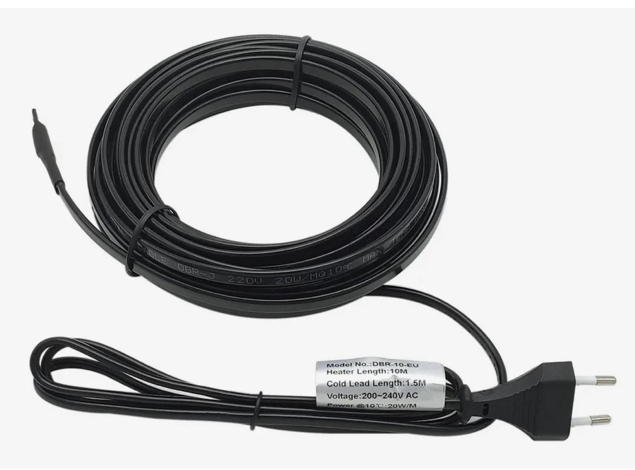 Защита от замерзания труб Stesti с вилкой 17 Вт/м 3 м (28735)