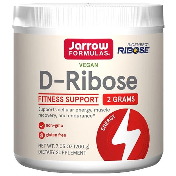 Добавка тонизирующяя Jarrow Formulas D-Ribose Powder 7.05 oz 200 g 90 servings