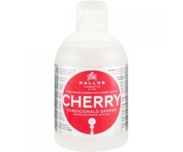 Шампунь Kallos Cosmetics Cherry Восстанавливающий с маслом вишневых косточек 1000 мл (5998889511579)