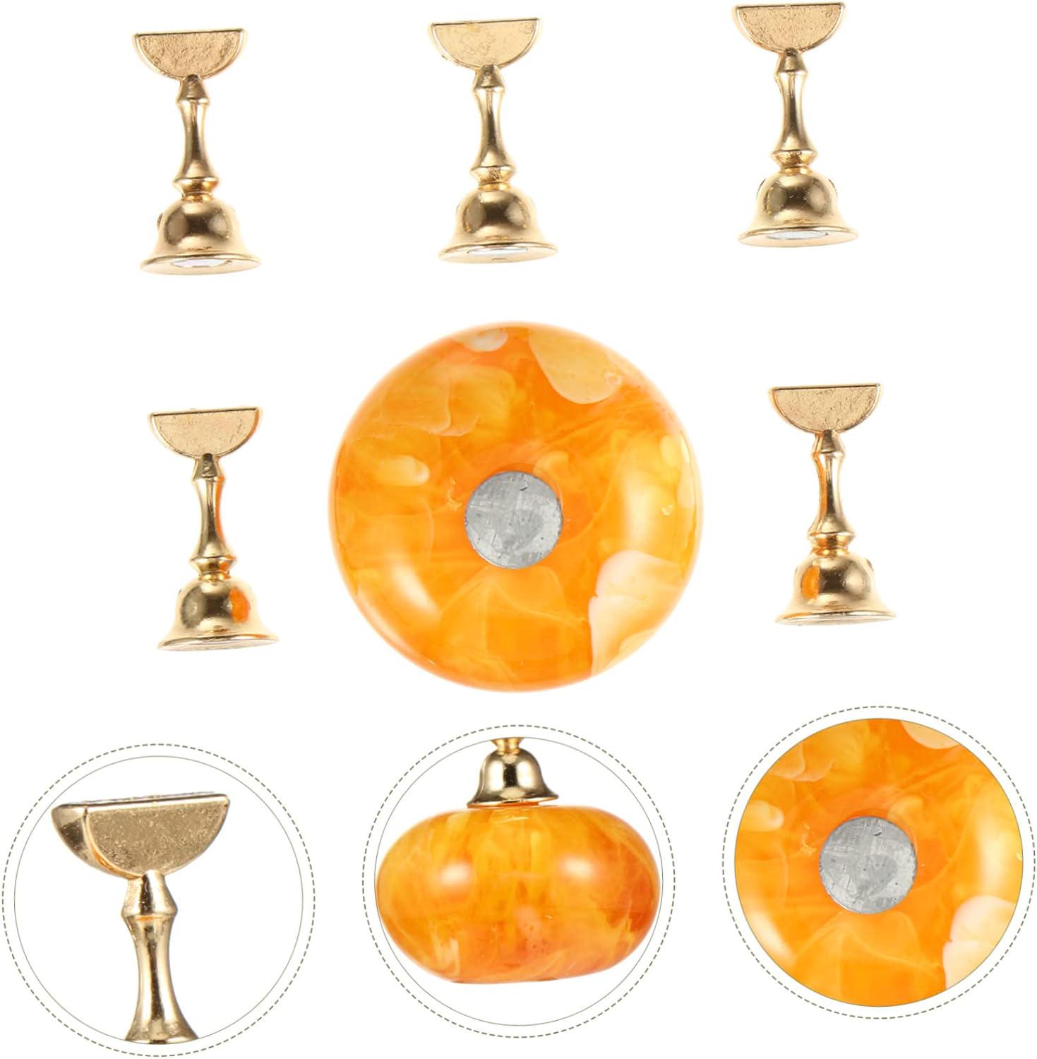 Стенд магнітний OITTO для навчання та демонстрації нейл-арту з 5 насадками Бурштиновий (13709807) - фото 2 Стенд магнітний OITTO для навчання та демонстрації нейл-арту з 5 насадками Бурштиновий (13709807) - фото 2