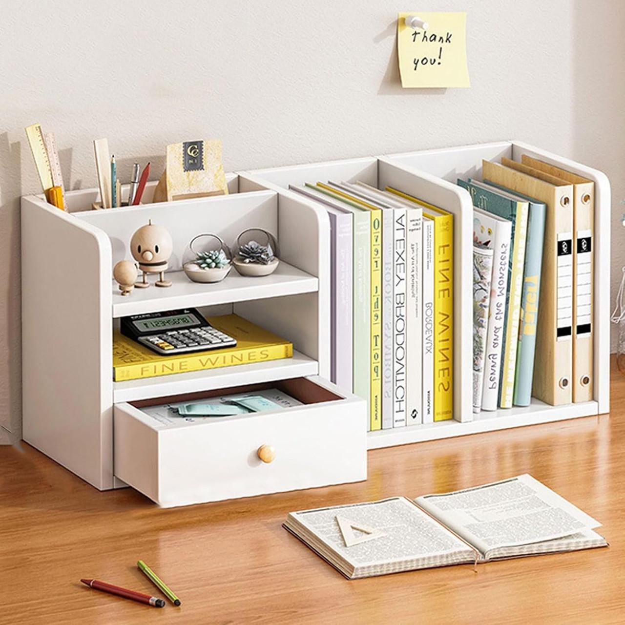 Полка книжная настольная из дерева Рионада Зефир (КПА-040320)