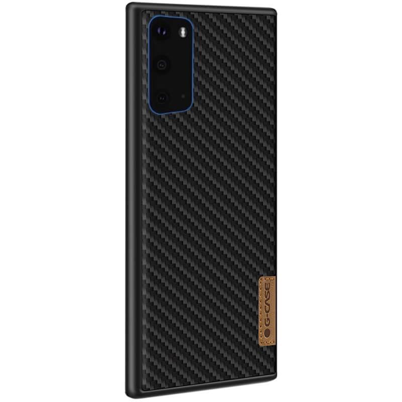 Карбоновая накладка G-Case Dark series для Samsung Galaxy S20 Черный - фото 2