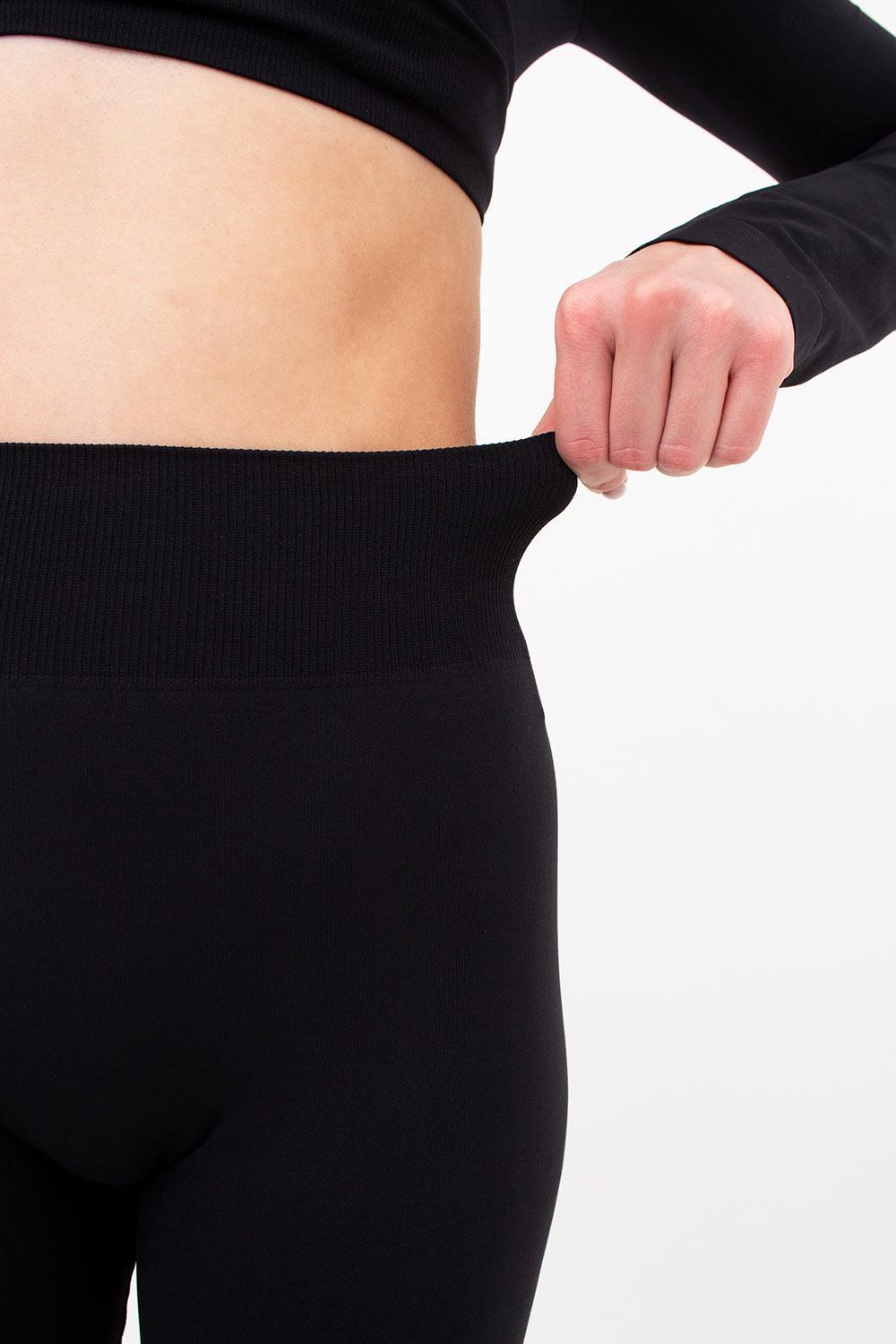 Легінси жіночі безшовні Giulia LEGGINGS 02 з мікрофібри S/M Black/Nero (4820040270340) - фото 3 Легінси жіночі безшовні Giulia LEGGINGS 02 з мікрофібри S/M Black/Nero (4820040270340) - фото 3