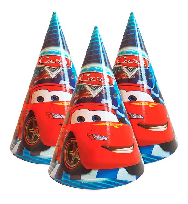 Колпачки бумажные Тачка 15 см 5 шт. (513964)