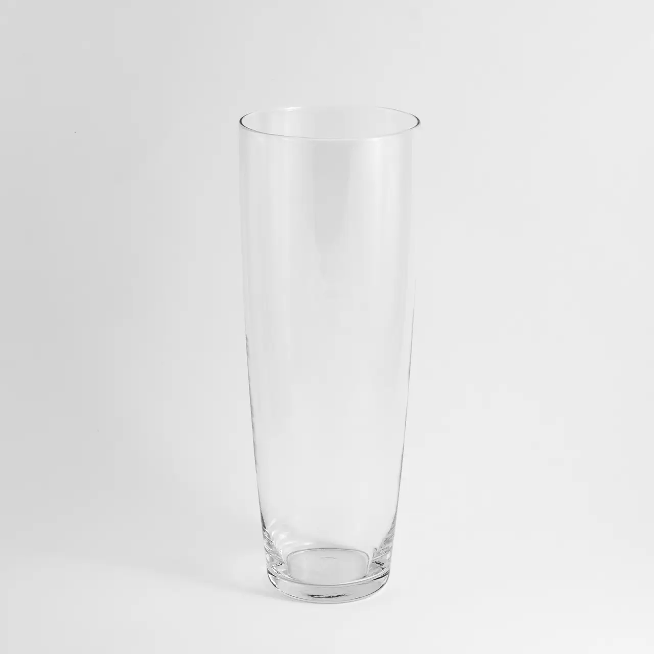 Ваза стеклянная Гутняр Магнолия 31х12 см Прозрачный (1331)