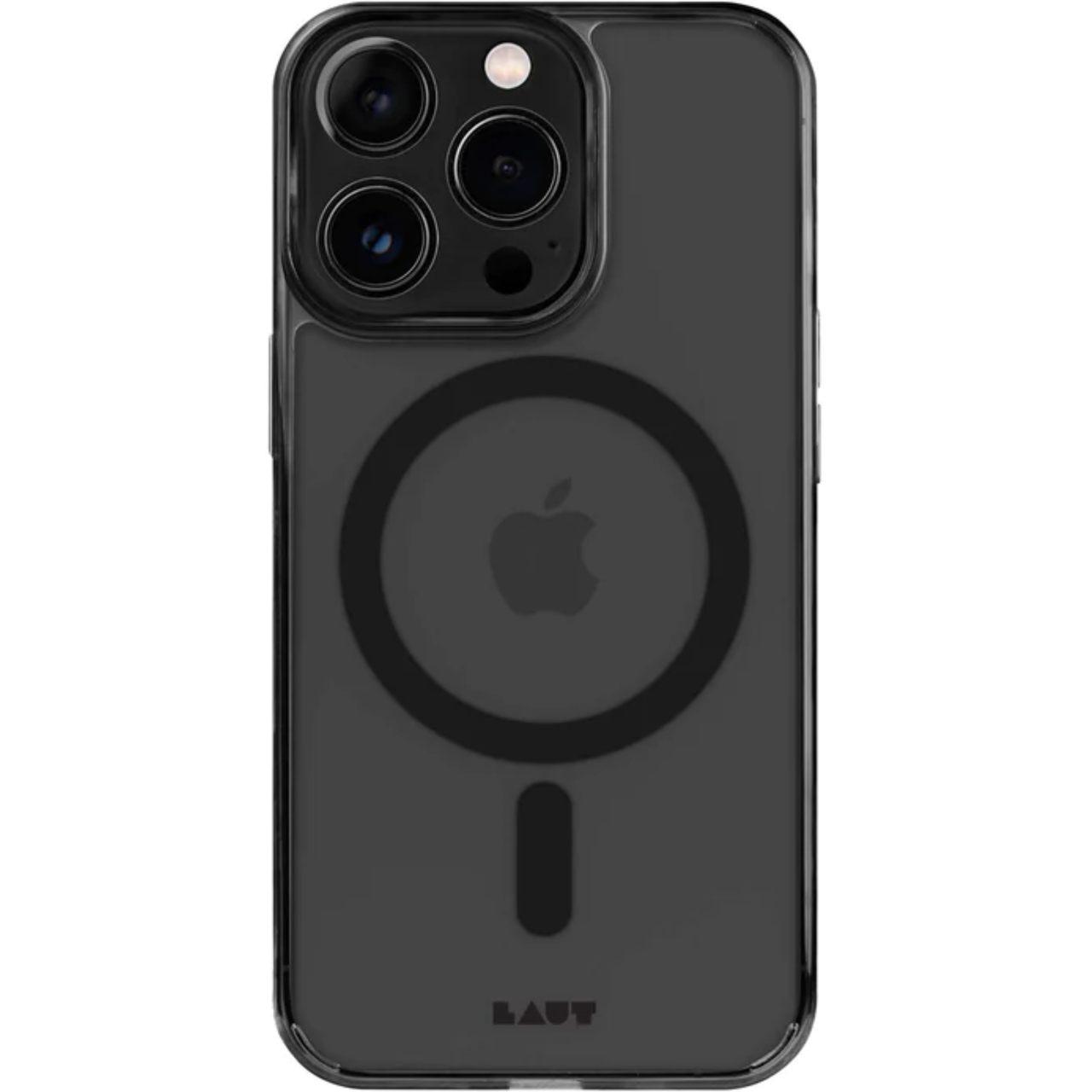 Чехол накладка для айфона Laut Crystal-M Case with MagSafe for iPhone 14 Pro Black (L_IP22B_CRM_UB)
