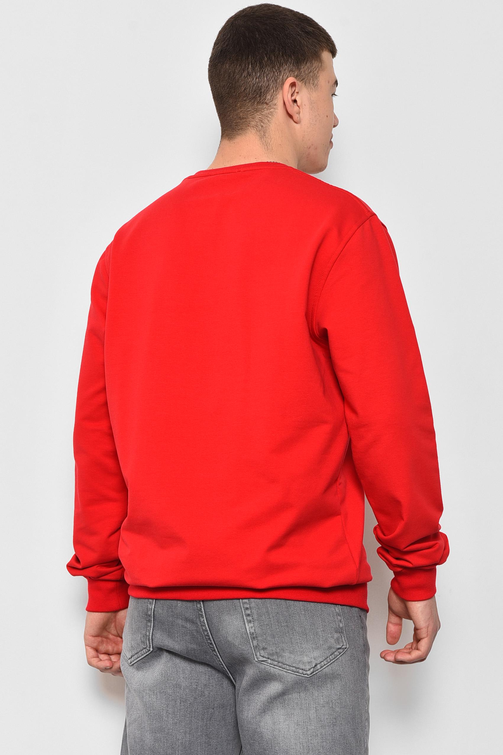 Світшот чоловічий напівбатальний 4XL з написом Червоний (176794) - фото 3 Світшот чоловічий напівбатальний 4XL з написом Червоний (176794) - фото 3