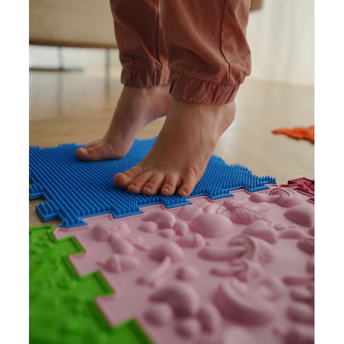 Килим масажний Ortek динозаври пазли 9 ел. 27x28 см - фото 3 Килим масажний Ortek динозаври пазли 9 ел. 27x28 см - фото 3