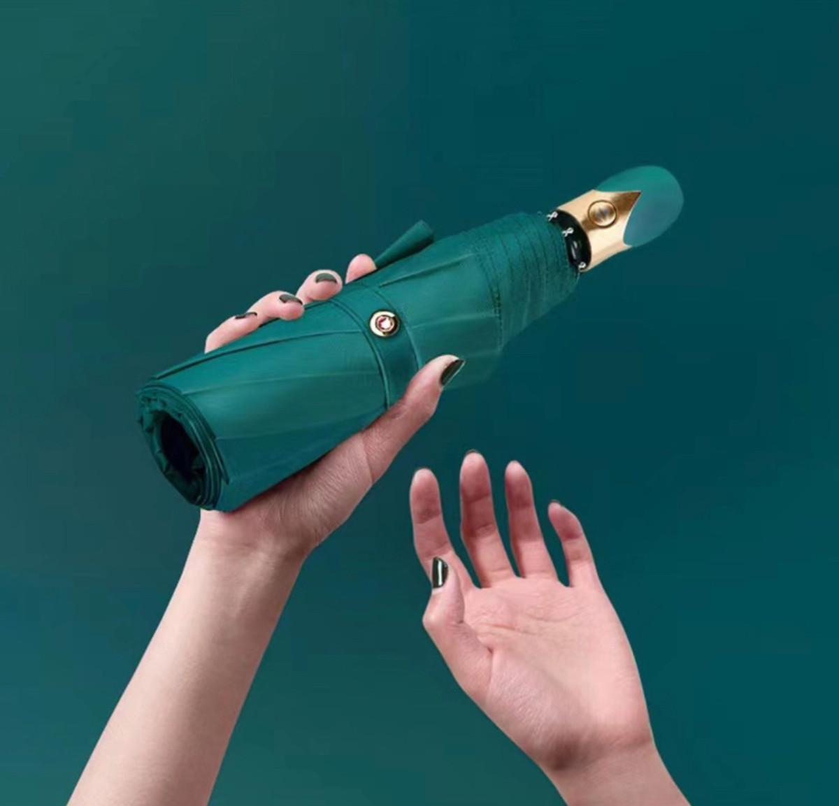 Парасолька складана 5570 96 см Бежевий (4228429) - фото 4 Парасолька складана 5570 96 см Бежевий (4228429) - фото 4