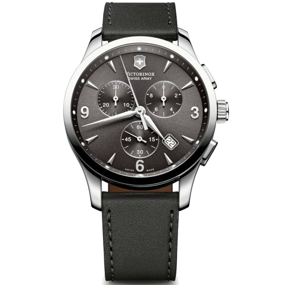 Наручные часы мужские Victorinox Swiss Army Alliance Ii Chrono кварцевые Silver (V241479)