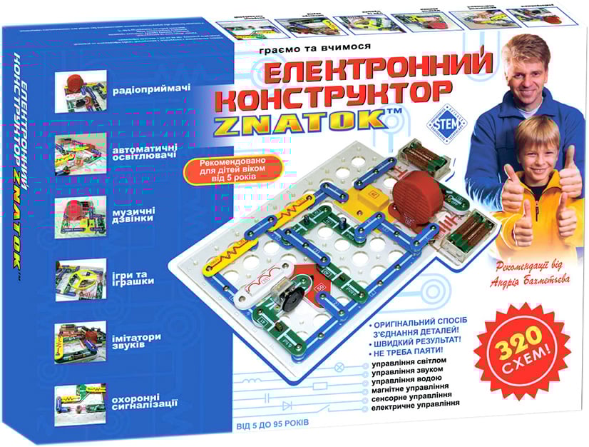 Конструктор Znatok (320 схем)