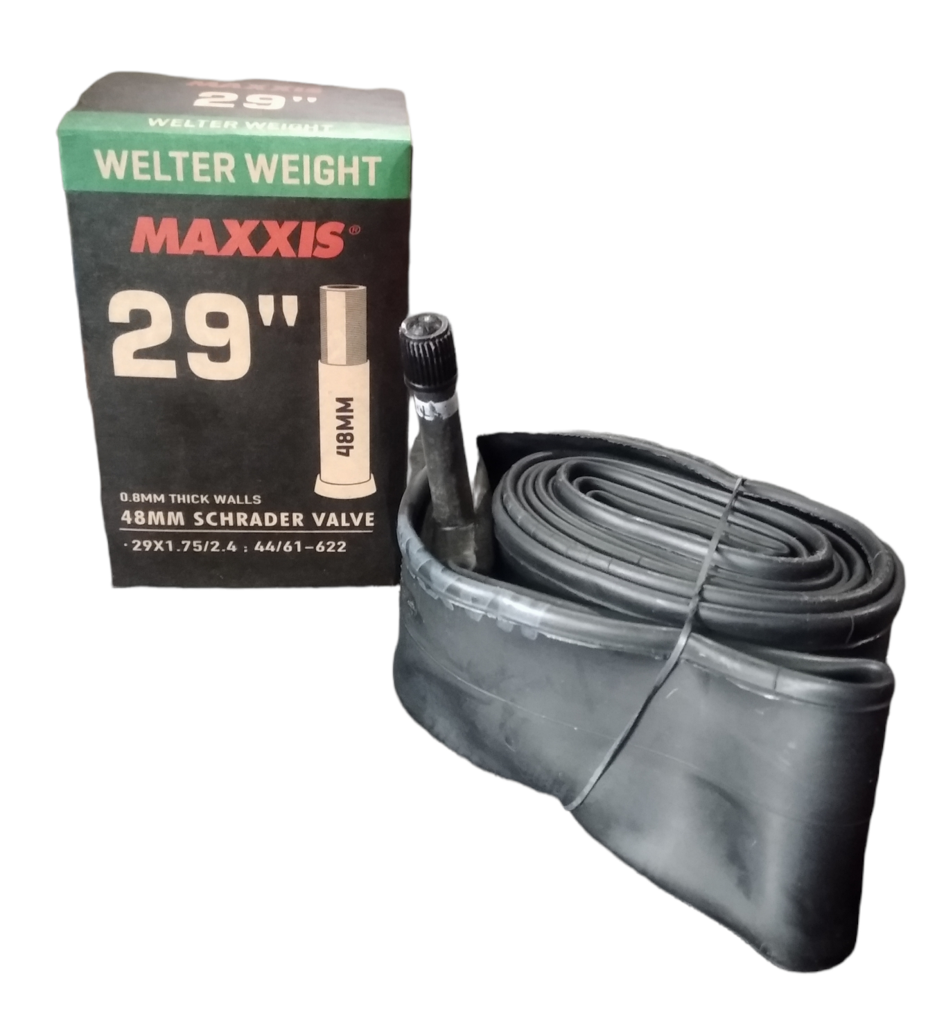 Велокамера Maxxis Welter Weight Tube AV 29"x1,75"/2,4" 48 мм (4717784040202)