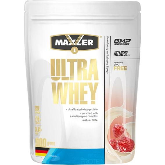 Протеин Maxler Ultra Whey 900 г 30 порций Strawberry Milkshake Протеин Maxler Ultra Whey 900 г 30 порций Strawberry Milkshake