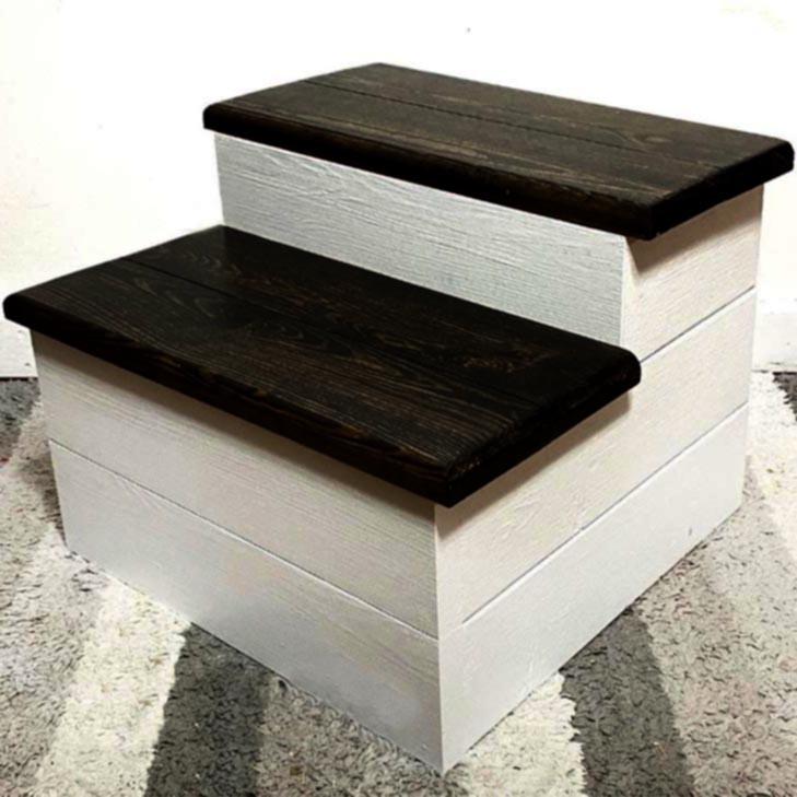 Скамейка-ступенька из дерева Момел Зефир/Венге (ССТ-00222012)