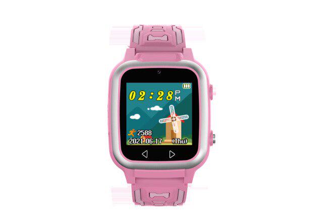 Смарт часы детские Smart Baby watch Y8 Розовый