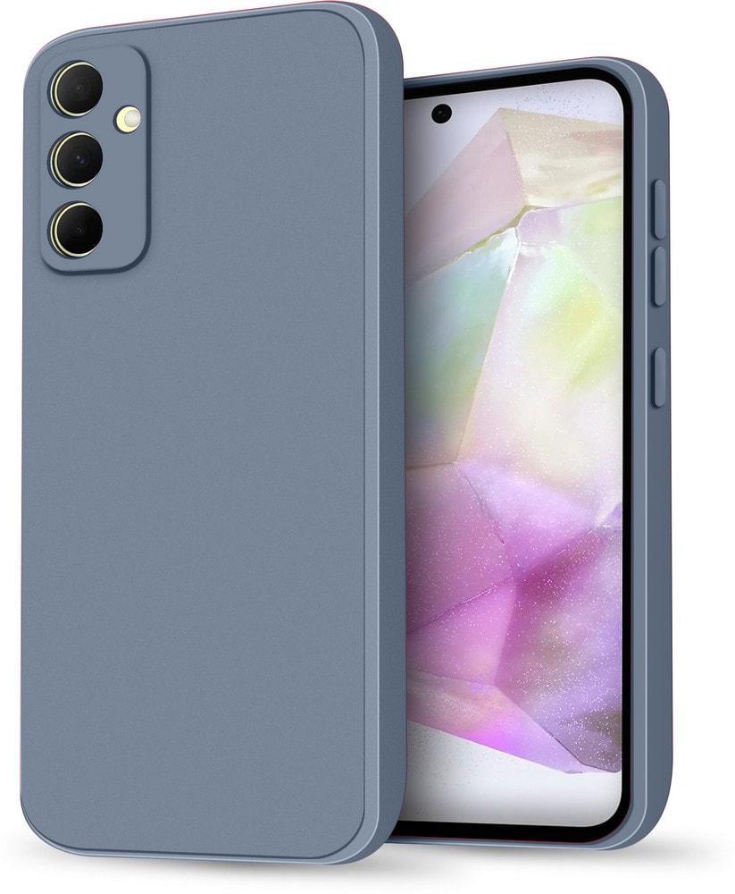 Силиконовый чехол HardCorner Samsung Galaxy A55 A556 (с микрофиброй) Gray Blue (36131-6D) Силиконовый чехол HardCorner Samsung Galaxy A55 A556 (с микрофиброй) Gray Blue (36131-6D)