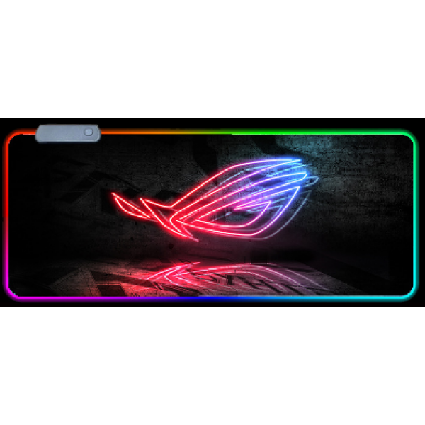 Килимок геймерський для мишки ROG GM з RGB-підсвічуванням 360° 800x300x4 мм (B004)