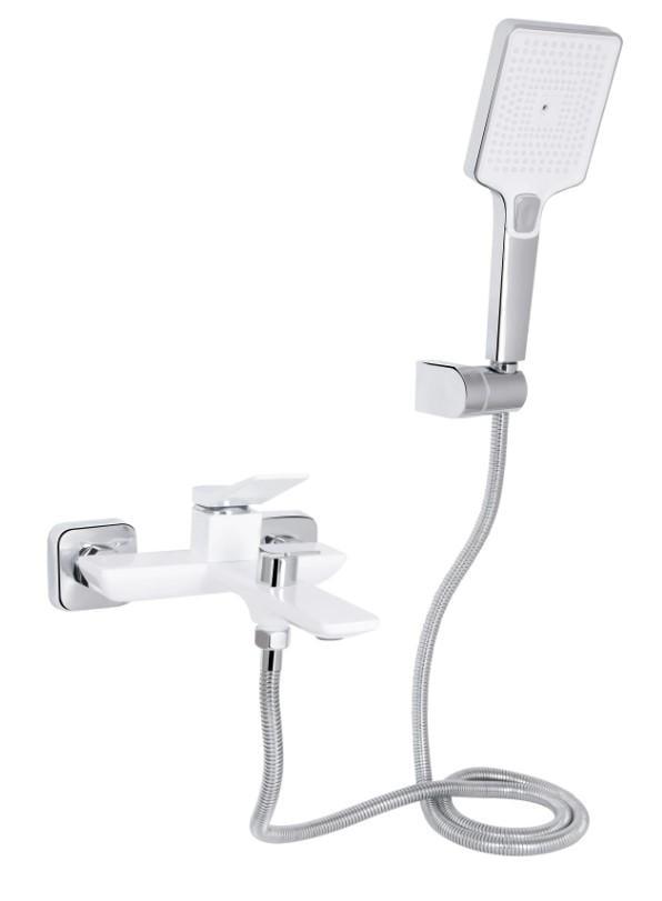 Смеситель для ванны Qtap Presto с душевым гарнитуром (QTPRE259CRW45579)