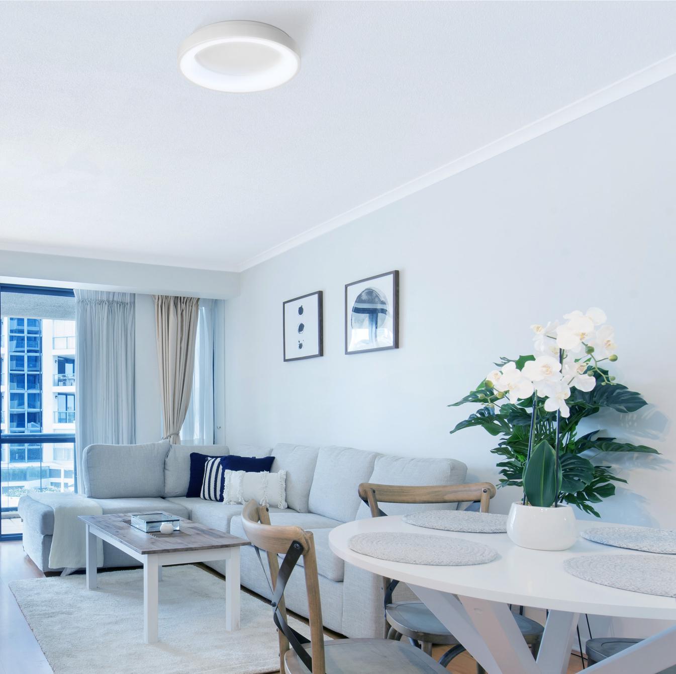 Люстра світлодіодна стельова Zilini EDGE-RC-72W-WHITE (26141839) - фото 6 Люстра світлодіодна стельова Zilini EDGE-RC-72W-WHITE (26141839) - фото 6