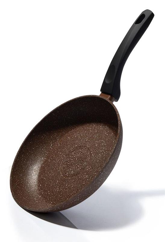 Сковорода Fissman Fuego Stone Chocolate Ø 24 см с антипригарным покрытием Platinum (FN-4264) Сковорода Fissman Fuego Stone Chocolate Ø 24 см с антипригарным покрытием Platinum (FN-4264)