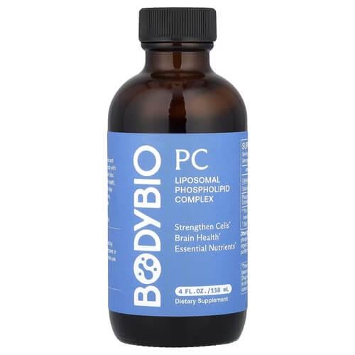 Холин В-4 BodyBio PC Liposomal Phospholipid Complex 118 мл (DIO-91004)