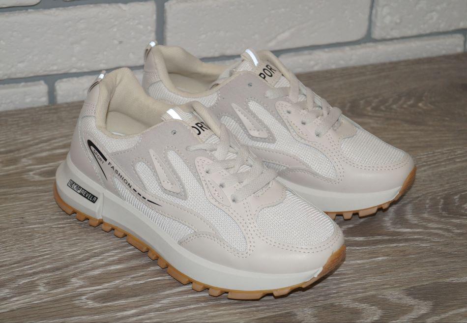 Кросівки Xifa 40 р. 24,5 см Бежевий (30271-40) - фото 3 Кросівки Xifa 40 р. 24,5 см Бежевий (30271-40) - фото 3