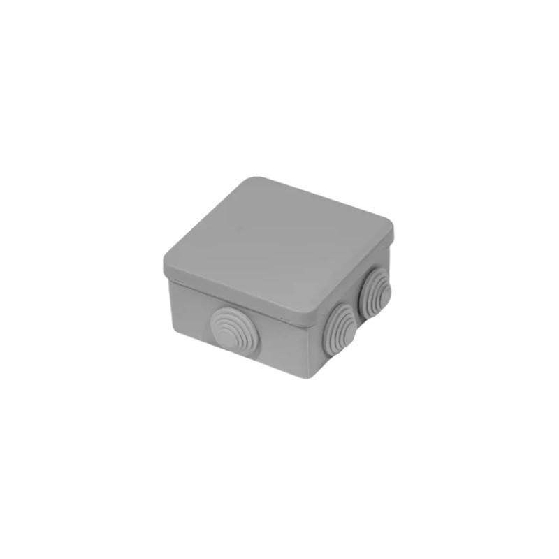 Распределительная коробка УЭК наружная 6 герметичных вводов IP55 PP 85х85х40 мм (UKO11-085-085-040-IP55-U)