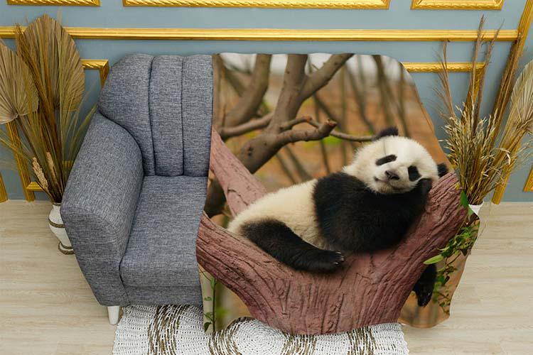 Плед Little panda Sweet dream плюш однослойный 150х210 см (113996-1)