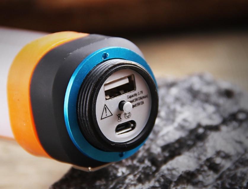 Универсальный магнитный фонарь SUNROZ T25 Power Lite 8 5200 mAh 4 Вт Черный (SUN5568) - фото 7 Универсальный магнитный фонарь SUNROZ T25 Power Lite 8 5200 mAh 4 Вт Черный (SUN5568) - фото 7