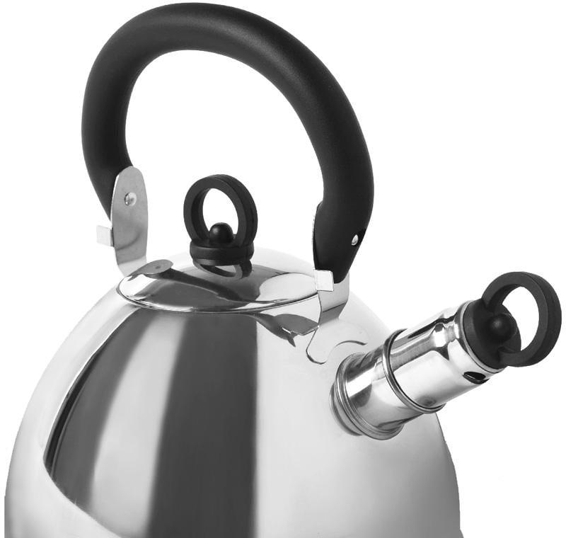 Чайник Fissman Gemma из нержавеющей стали со свистком 1,8 л - фото 2