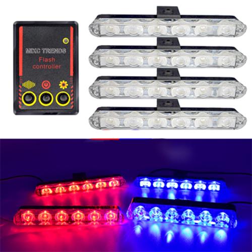 Стробоскоп S-LINE X4RB Червоний/Синій (00198) - фото 3 Стробоскоп S-LINE X4RB Червоний/Синій (00198) - фото 3