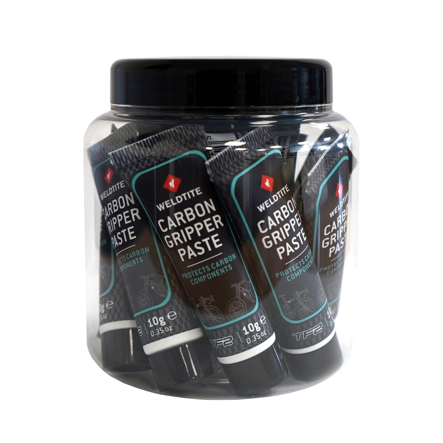Паста фрикційна Weldtite 02004 CARBON GRIPPER PASTE для монтажу карбонових компонентів 10 г