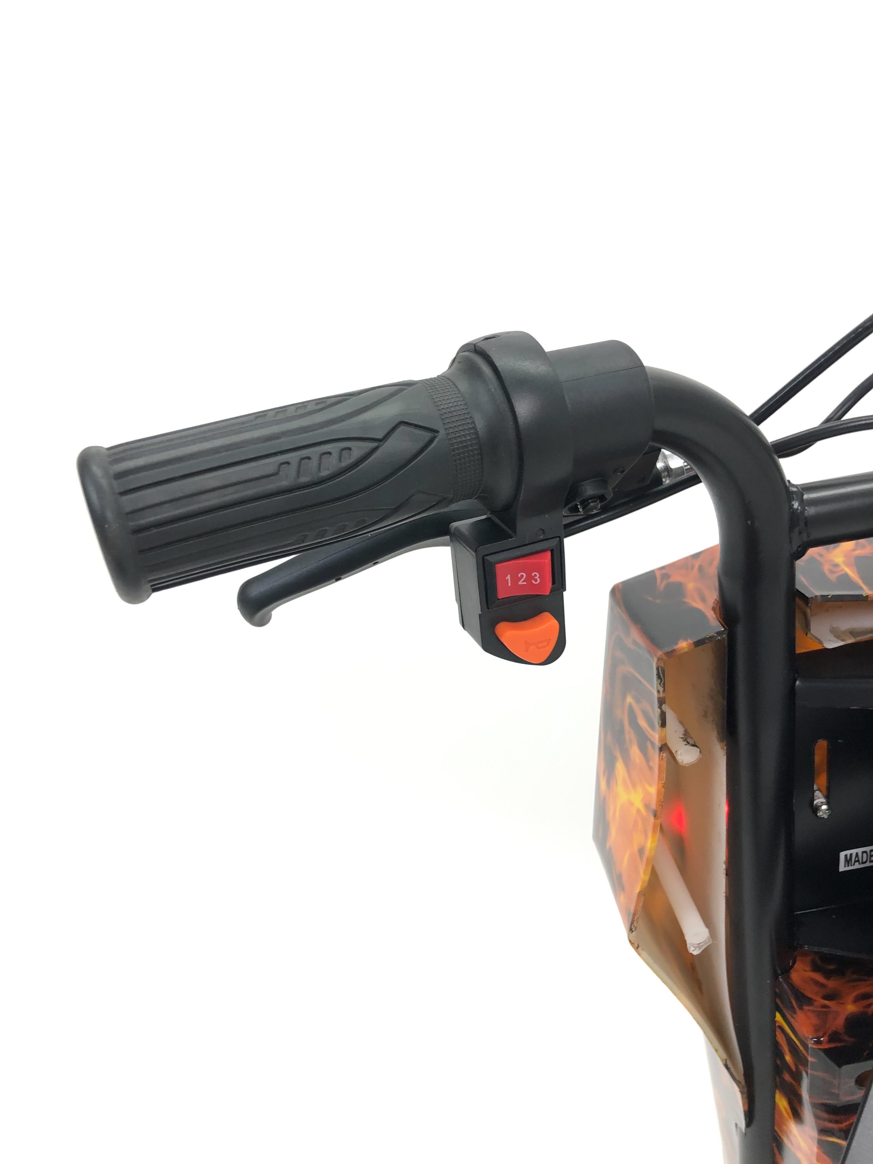 Дріфт-карт Windtech Crazy Bug 500W Помаранчеве полум'я - фото 3