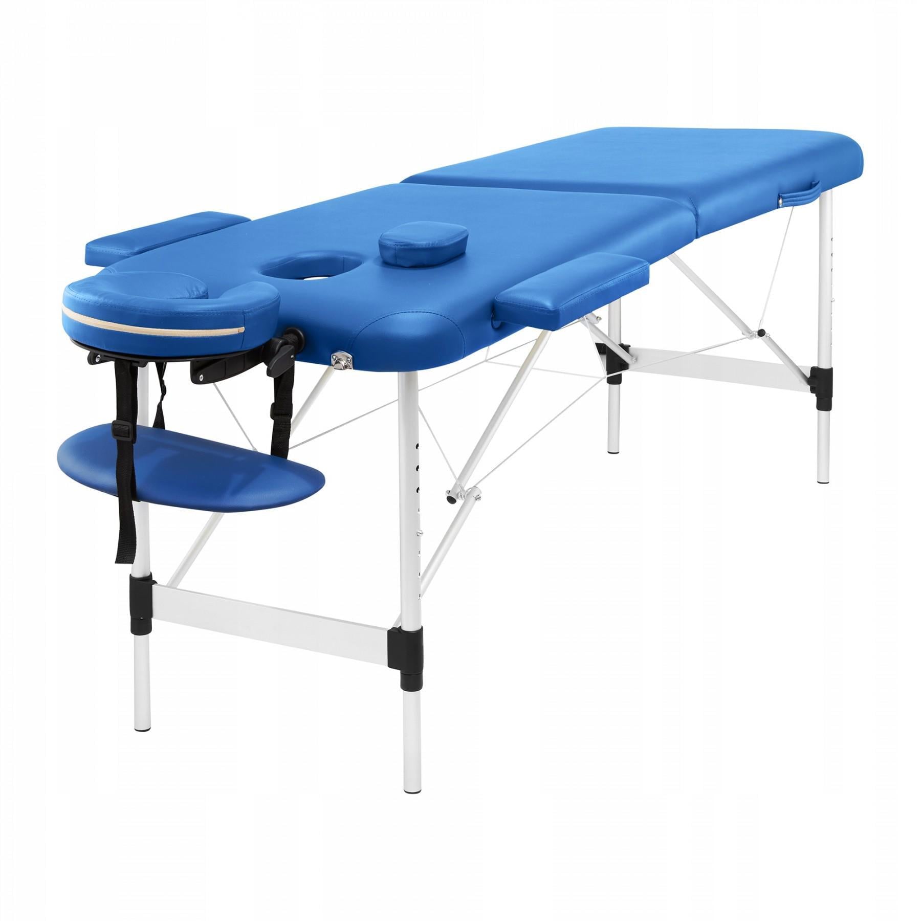Массажный стол складной 4fizjo Massage Table Alu W60 Blue (39446)