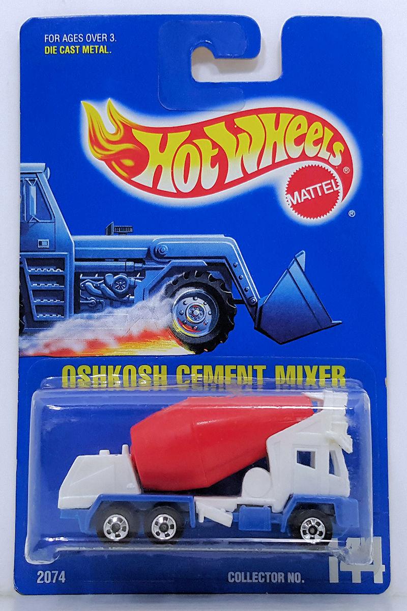 Игрушечная машинка Hot Wheels Oshkosh Cement Mixer 1992 №144 (2074)
