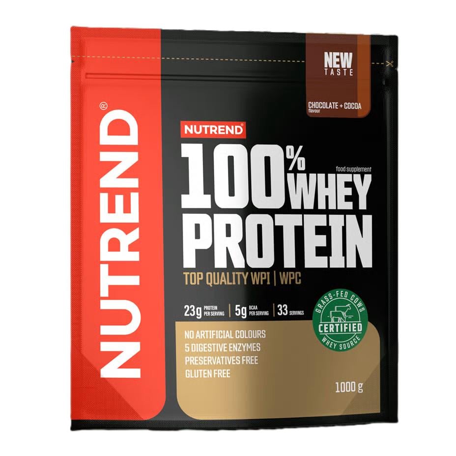 Протеин Nutrend Whey Protein Chocolate+cocoa 1000 г