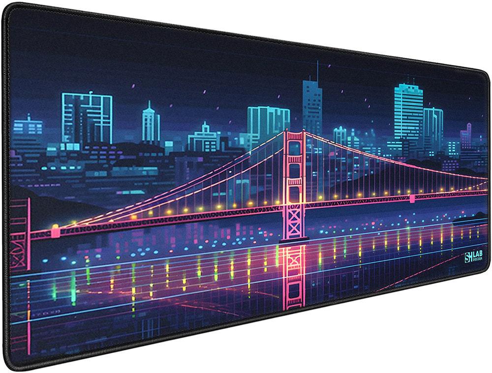 Килимок для мишки SHLab Bridge in Neon Light SHM-223 70х30 см (35702)