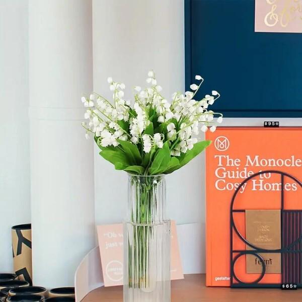 Декоративный ландыш G00101 9 стеблей - фото 8 Декоративный ландыш G00101 9 стеблей - фото 8