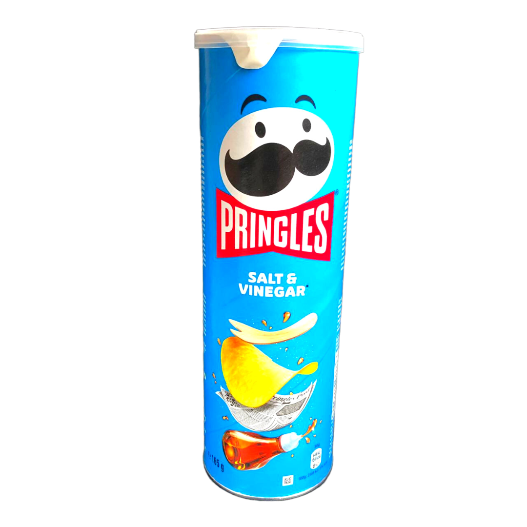 Чипсы Pringles Salt Vinegar 165 г (PO-7) - фото 1