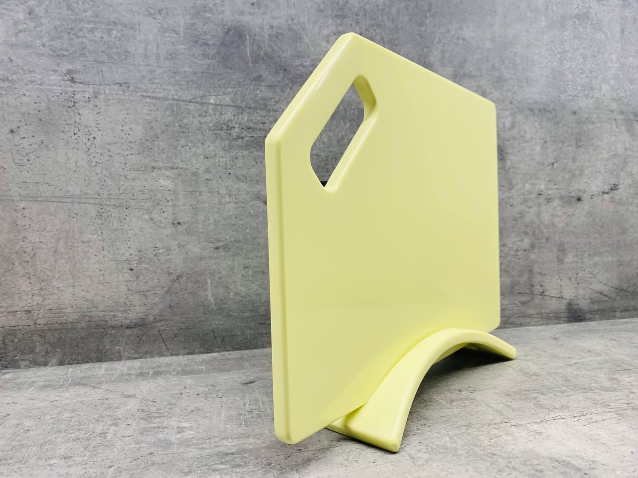 Дошка кухонна Blond на підставці зі штучного акрилового каменю 350x250 мм - фото 2 Дошка кухонна Blond на підставці зі штучного акрилового каменю 350x250 мм - фото 2