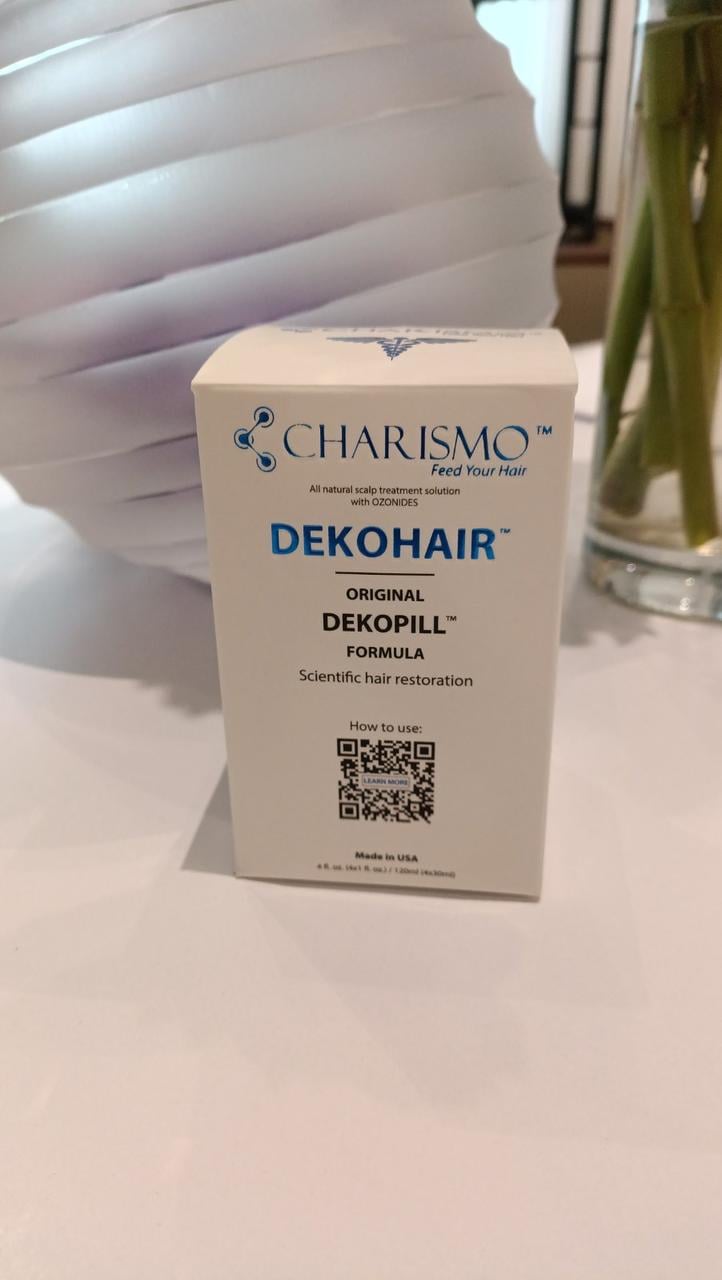 Лосьон для роста волос и борьбы с выпадением Charismo Dekohair Dekopill 120 мл 4х30 мл (2389372340) - фото 2 Лосьон для роста волос и борьбы с выпадением Charismo Dekohair Dekopill 120 мл 4х30 мл (2389372340) - фото 2